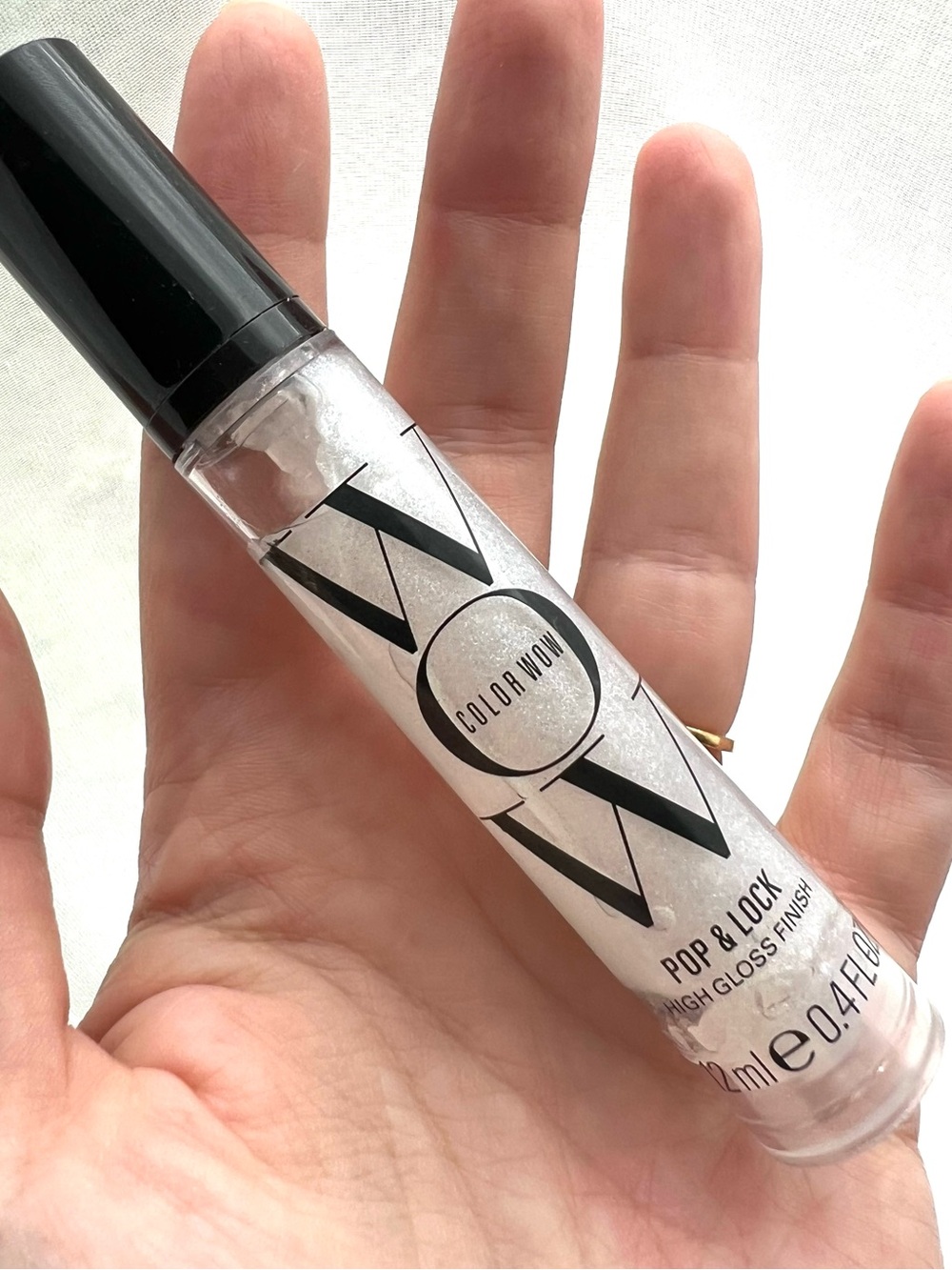 5 for 25⚡️Color Wow Pop & Lock High Gloss Finish - White Pearl 12ml
